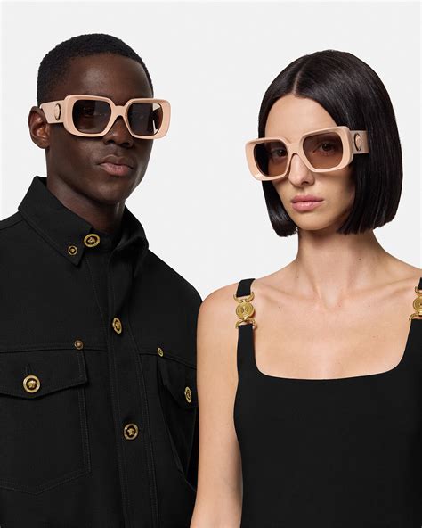 versace medallion sunglasses